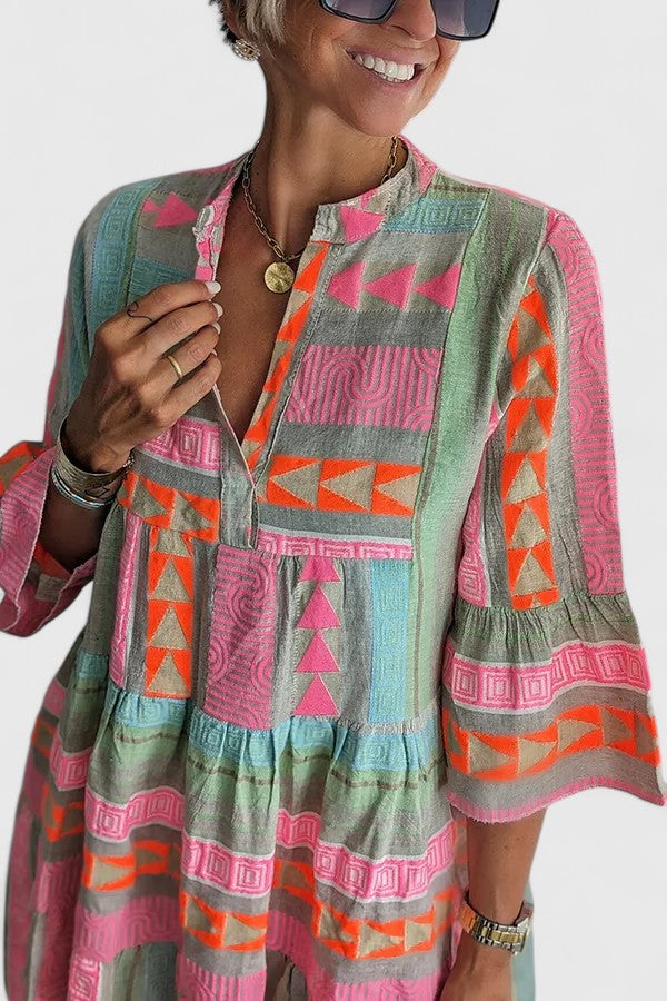 Gisara – Bekväm Boho Klänning