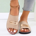 Gianna – Ortopediska Sandaler Med Kilklack