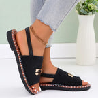 Gianna – Ortopediska Sandaler Med Kilklack