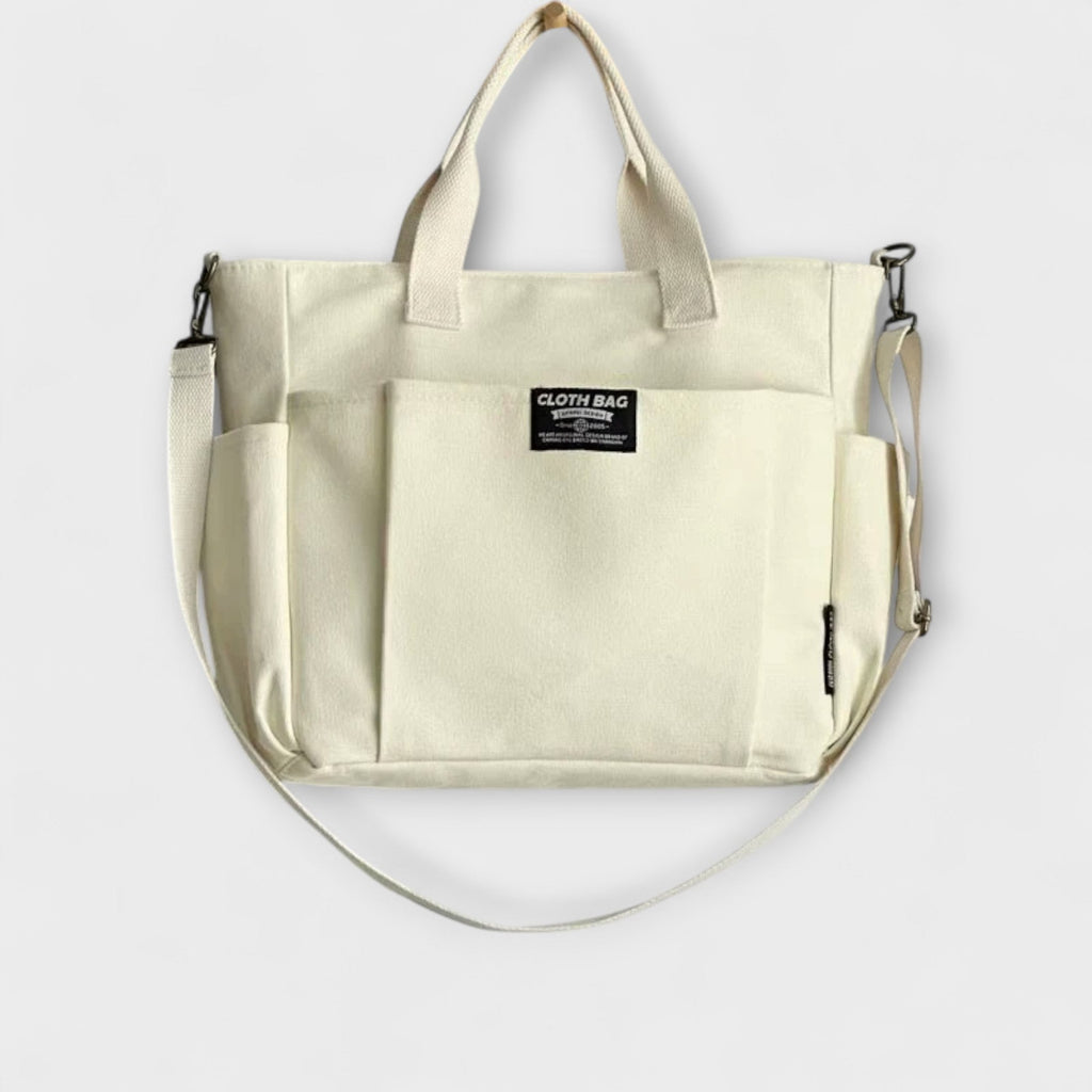 Olivia – Minimalistisk Tygkasse I Canvas