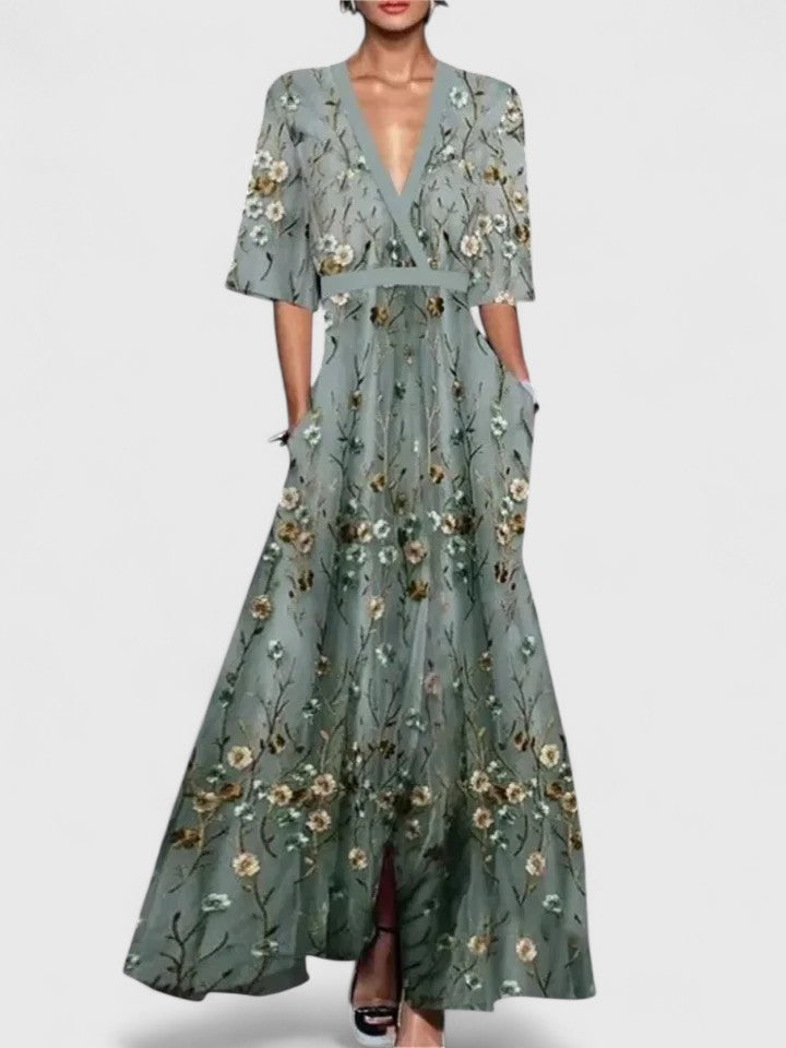 Aimee – Elegant Maxi Klänning