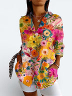 Aveline | Chic blus med knappar