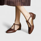 Delphine – Elegant platta sandaler