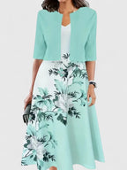 Chantal – Elegant Midi Klänning