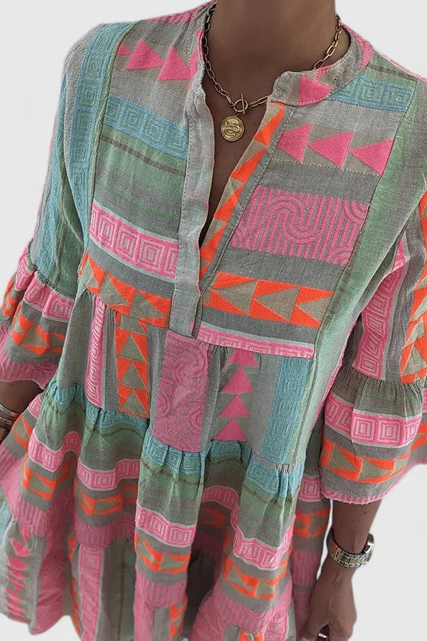Gisara – Bekväm Boho Klänning