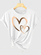 Ivanelle – Bekväm T-shirt med Kort Ärmar