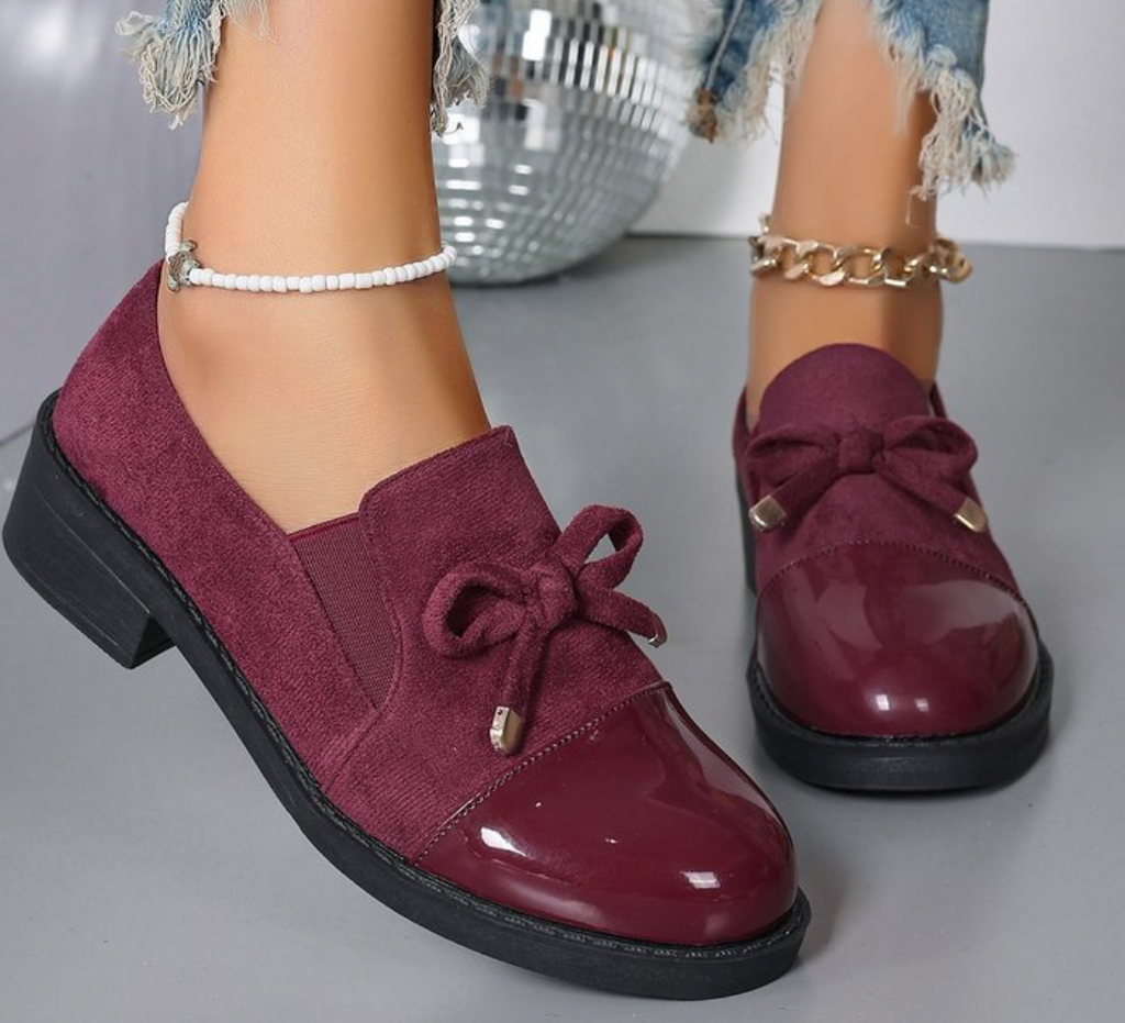 Eleganta loafers med mjukt stöd