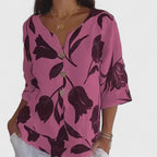 Isabel – Elegant blommig blus