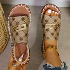 Gianna – Ortopediska Sandaler Med Kilklack