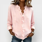 Susan | Blus med volanger