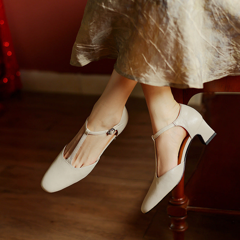 Margot | Pumps med T-rem