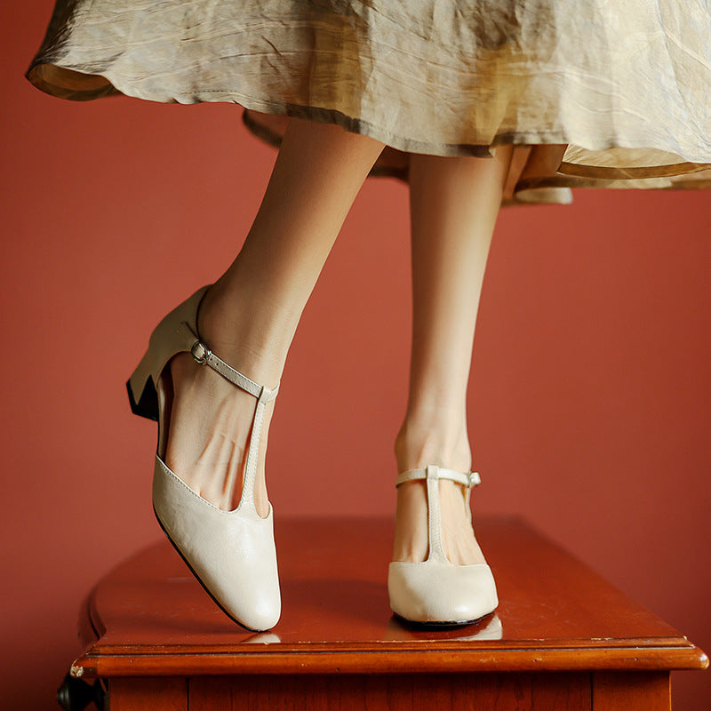 Margot | Pumps med T-rem