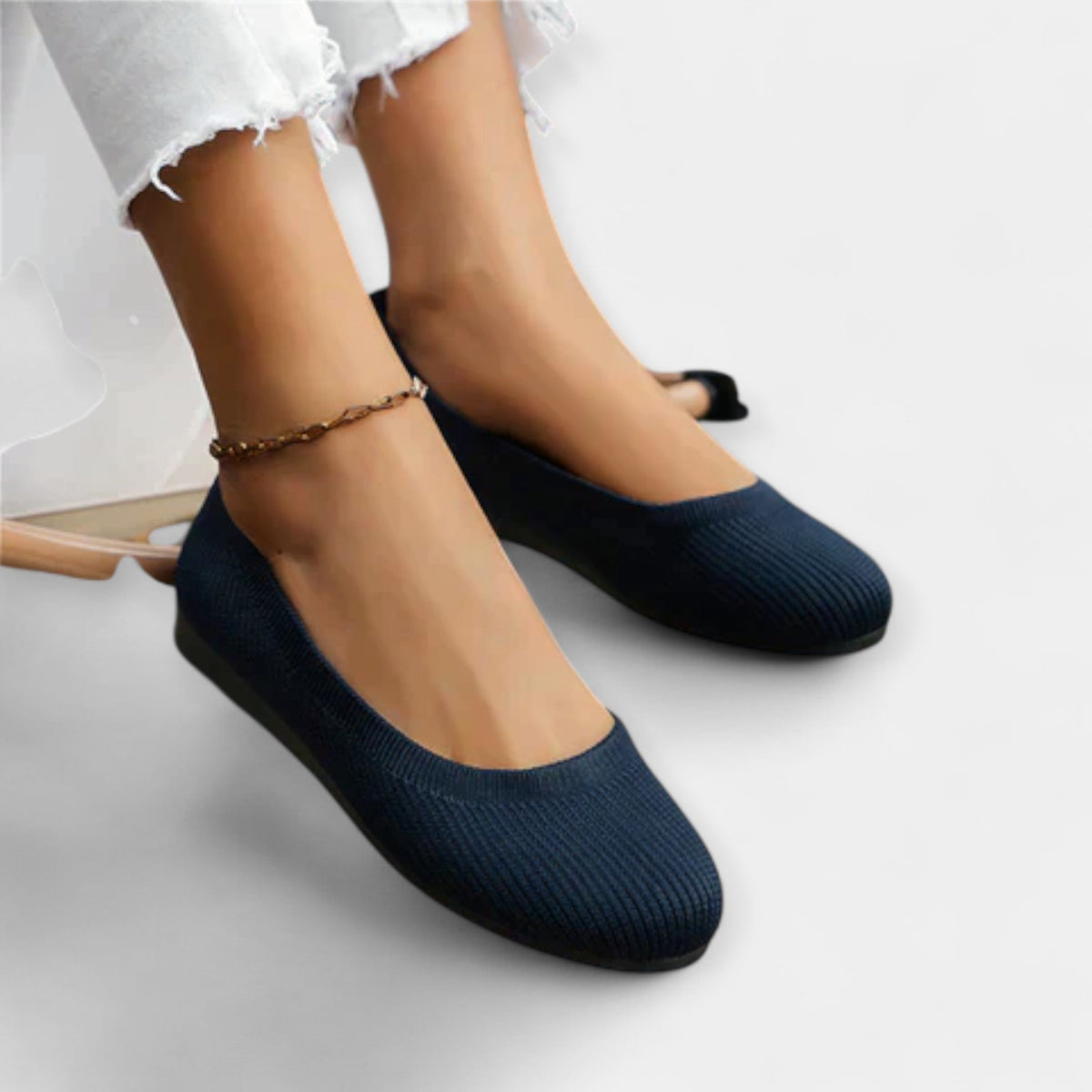 Stödjande slip-on-skor