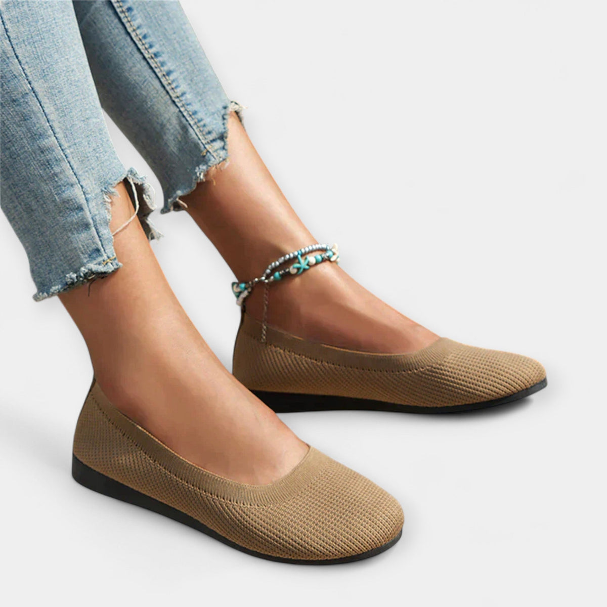 Stödjande slip-on-skor