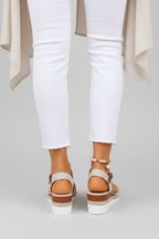 Nicole – Kvinno Elegant Rem Sandaler för Kvällen
