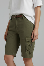 Jenna – Damens Utility Pocket Cargo Shorts