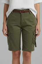 Jenna – Damens Utility Pocket Cargo Shorts