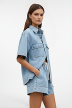 Brooklyn – Kvinnors kortärmad set med shorts
