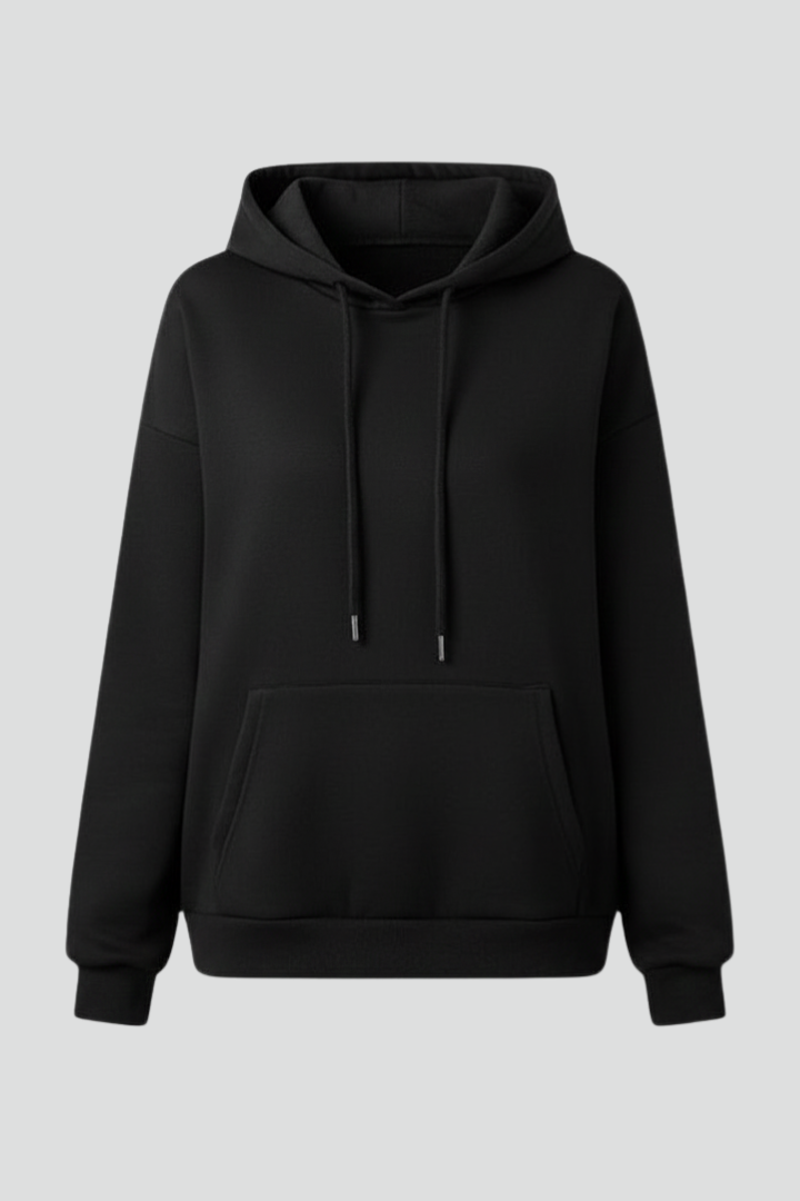 Eleanor – Damhoodie med dragsko och framfickor