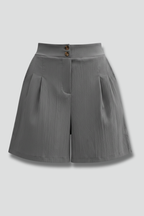 Gabriella – Damens Högmidjade Vida Shorts
