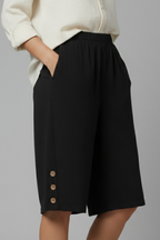 Hailey – Damens Elastiska Midja Vida Ben Knapshorts