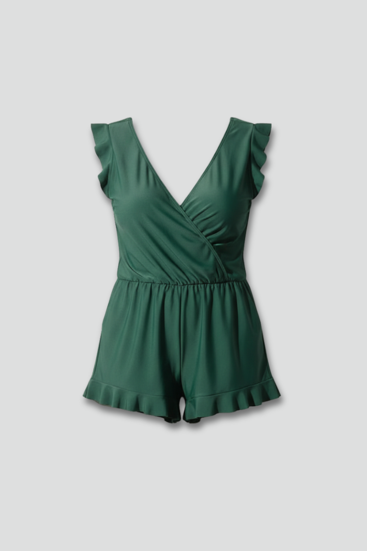 Claire – Badshorts Med Resårmidja Och Fickor För Dam