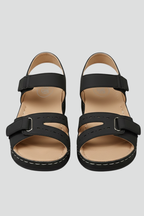 Brooklyn – Kvinno Wedge Sandaler Loop Remmar Tå