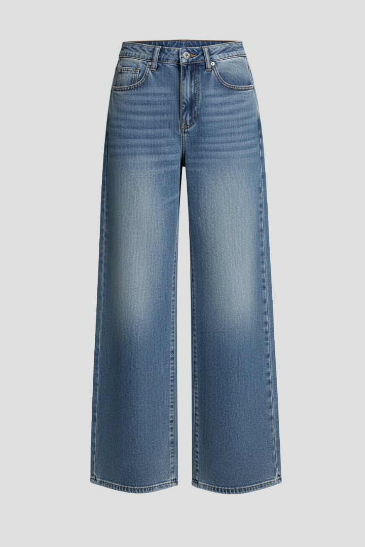 Fiona – Damens Avslappnade Vida Jeans