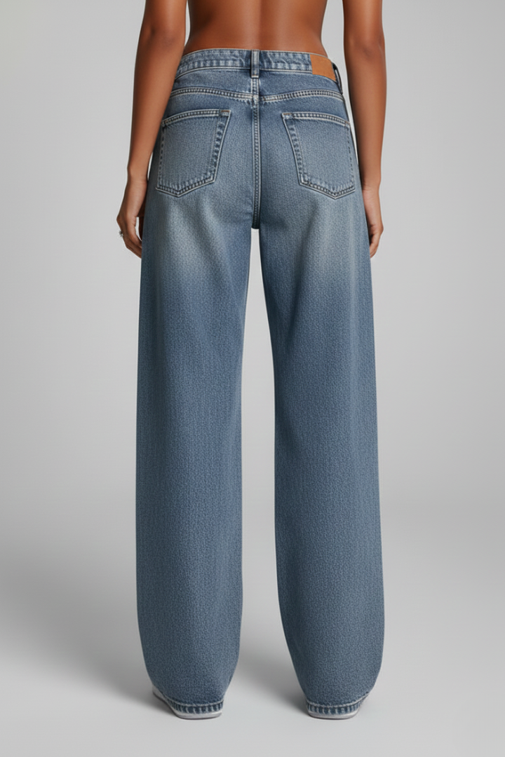 Fiona – Damens Avslappnade Vida Jeans