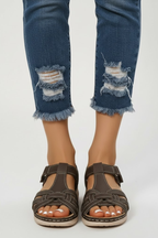 Hannah – Retro Sandaler Med Remmar Och Spänne För Dam