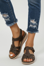 Hannah – Retro Sandaler Med Remmar Och Spänne För Dam