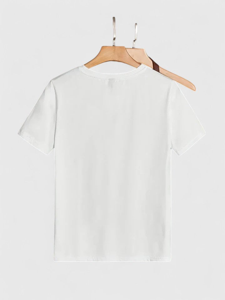 Ivanelle – Bekväm T-shirt med Kort Ärmar