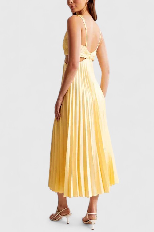Karen – Elegant Klänning utan Ärmar