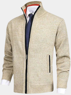Långärmad cardigan för herr