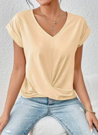 Carlinda – Elegant V-ringad topp