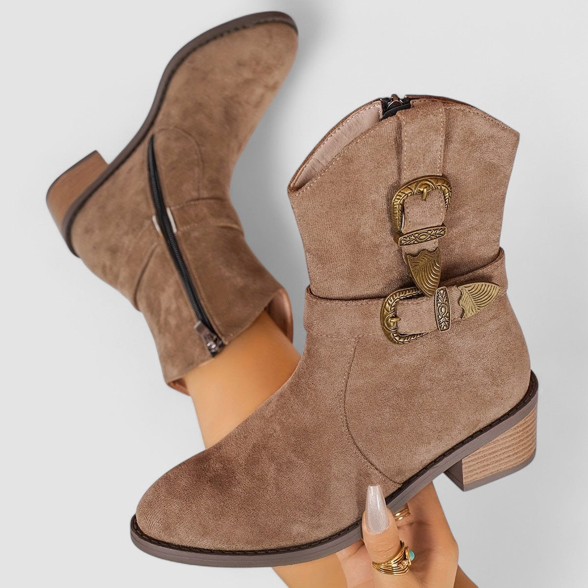 Rosa | Ortopediska westernboots
