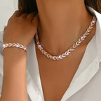 Elegant Strass Fishtail Set