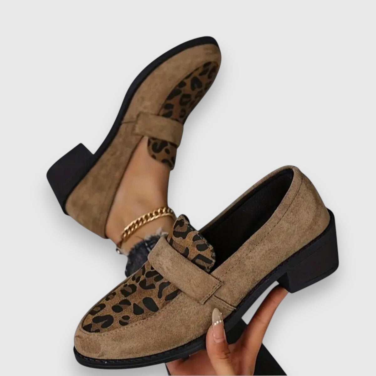 Brunika – Bekväma Loafers