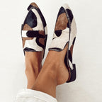 Isabelle | Eleganta tvåfärgade loafers
