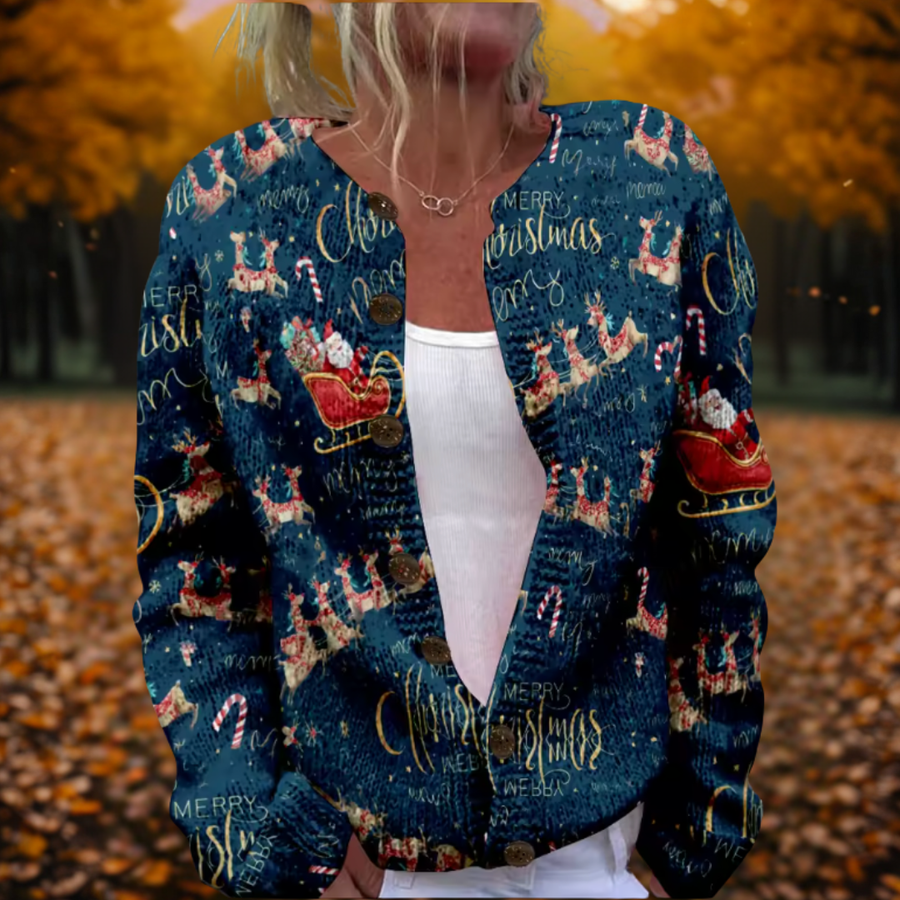 Kate – Jultomten Cardigan