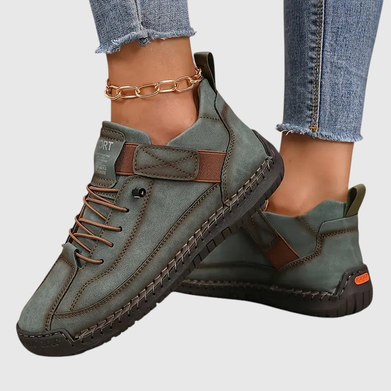 Elira – bekväma och stödjande skinnsneakers för dam