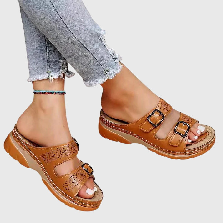 Diora – Ortopediska Läder Sandaler