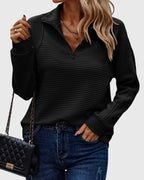 Abigail – Elegant med dragkedja tröja