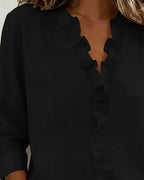 Susan | Blus med volanger