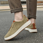 Slip-on-skor i mocka