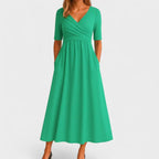 Phoebe – Elegant Midi Klänning