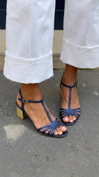 Marie | Sandaler med låg klack