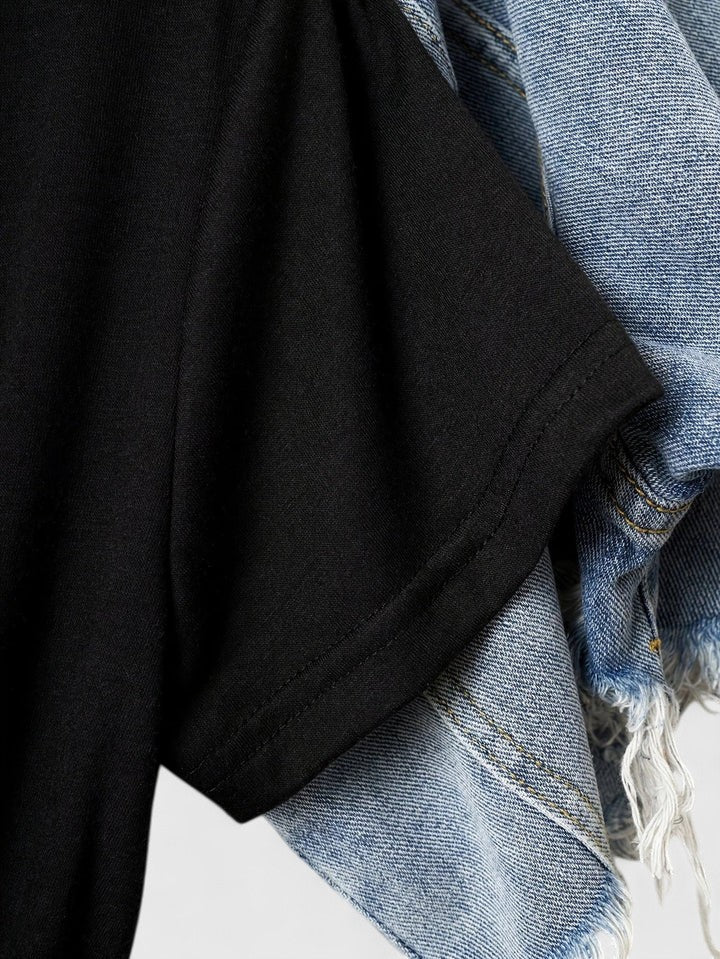 Ivanelle – Bekväm T-shirt med Kort Ärmar