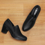 Margot | Bekväma loafers med blockklack