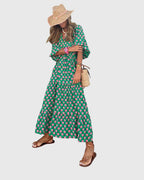 Sarah – Boho Maxi Klänning